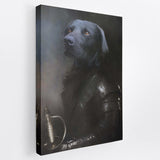 Lancelot - Custom Royal Pet Portrait Canvas