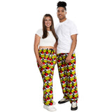 Grinch All Over Santa Hat Christmas Pajamas Lounge Pants