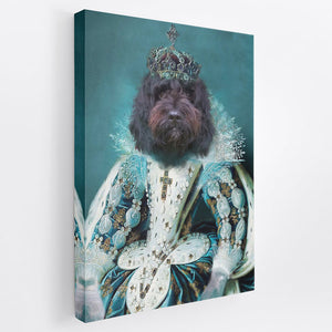 Queen Anne - Custom Royal Pet Portrait Canvas