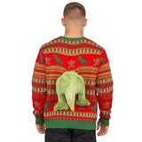 3D T-Rex Plushie Ugly Christmas Sweater