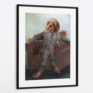 Merlot - Custom Framed Portrait