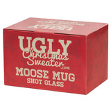 National Lampoons Christmas Vacation Moose Eggnog Shot Glass