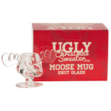 National Lampoons Christmas Vacation Moose Eggnog Shot Glass