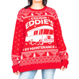 National Lampoon Christmas Vacation Red Eddies Ugly Christmas Sweater