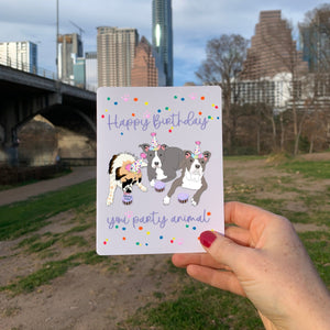 Party Animal Birthday Card