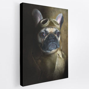 Pilot - Custom Royal Pet Portrait Canvas