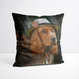 Pottering - Custom Pet Portrait Cushion