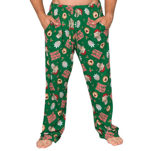 Rick and Morty Happy Human Holidays Lounge Pants