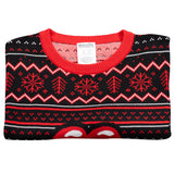 Rolling Stones Lips Tongue Ugly Christmas Sweater