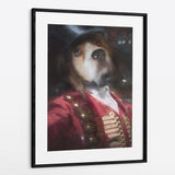 Showman - Custom Pet Portrait Framed