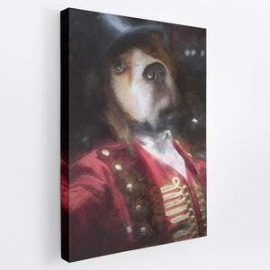 Showman - Custom Pet Portrait Canvas