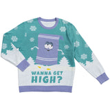 Southpark Towelie Red Eyes Ugly Christmas Sweater