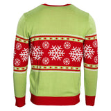 Spongebob LED Reindeer Nose Ugly Christmas Sweater