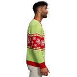 Spongebob LED Reindeer Nose Ugly Christmas Sweater