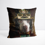 Steam Punk - Custom Pet Portrait Cushion