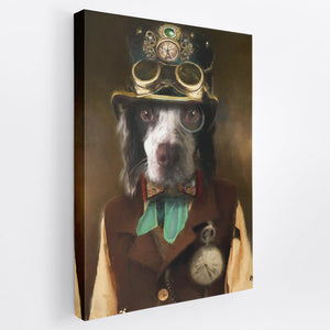 Steam Punk - Custom Royal Pet Portrait Canvas