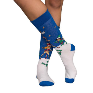 Stripper Pole Ugly Christmas Socks