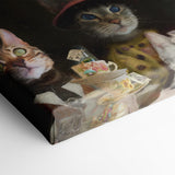 Tea Party - Custom Pet Portrait Canvas