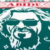 The Big Lebowski Dude Abide Marmot Bowling Ugly Christmas Sweater