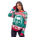 The Big Lebowski Dude Abide Marmot Bowling Ugly Christmas Sweater