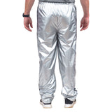 Todd & Margo Shiny Silver Workout Top and Pants