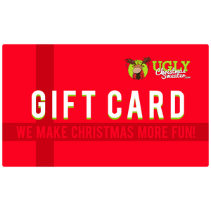 Ugly Christmas Sweater Gift Card