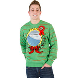 Ugliest Sweater Award Humorous Ugly Christmas Sweater (with Mirror)