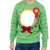 Ugliest Sweater Award Humorous Ugly Christmas Sweater (with Mirror)