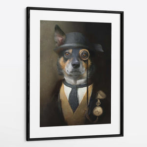 Watson - Custom Framed Portrait