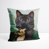 Wicca - Custom Pet Portrait Cushion