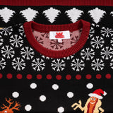 Wienerschnitzel Ugly Christmas Sweater