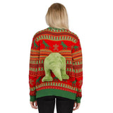 Women's 3D T-Rex Plushie Ugly Christmas Sweater