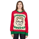 Women's A Christmas Story OHHHH FUUUDGE! Ralphie Ugly Christmas Sweater