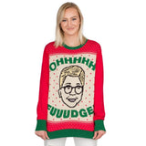 Women's A Christmas Story OHHHH FUUUDGE! Ralphie Ugly Christmas Sweater