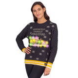 Women's Griswold Family Christmas Ugly Christmas Sweater - LED Lights