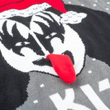 Women's Merry Kissmas Flappy Sweater Kiss Ugly Christmas Sweater