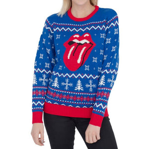 Women's Rolling Stones Ugly Christmas Sweater