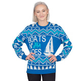 Women's Step Brothers Boats N Hoes Ugly Sweater