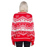 Women's Flappy Drummer Boy Animated Ugly Christmas Sweater