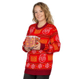 Women's Jack in the Box Santa Claus 3D Ugly Christmas Sweater