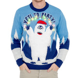 Yeti to Party Light up LED Ugly Christmas Sweater