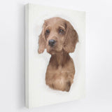 Full Colour - Custom Pet Portrait Canvas