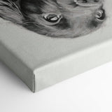 Black and White - Custom Pet Portrait Canvas