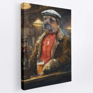 The Peckham Picasso - Custom Royal Pet Portrait Canvas