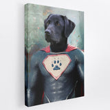 SuperDawg - Custom Pet Portrait Canvas