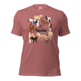 Healing With Horses Herd Unisex t-shirt