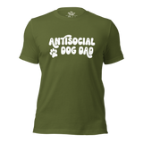 Antisocial Dog Dad Unisex Tee