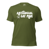 Antisocial Cat Mom Unisex Tee