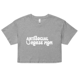 Antisocial Horse Mom Cotton Crop