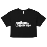 Antisocial Horse Mom Cotton Crop